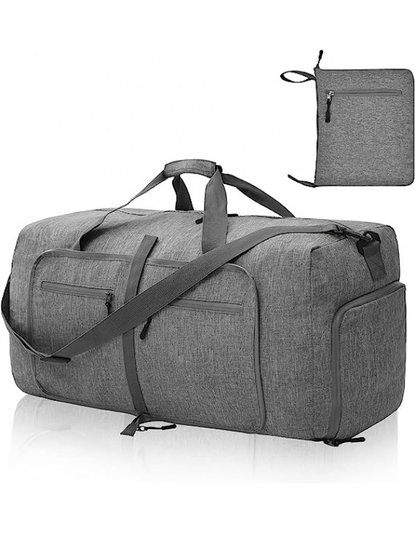 Travel Duffle Bag for Men - Foldable Duffel Bag wi...