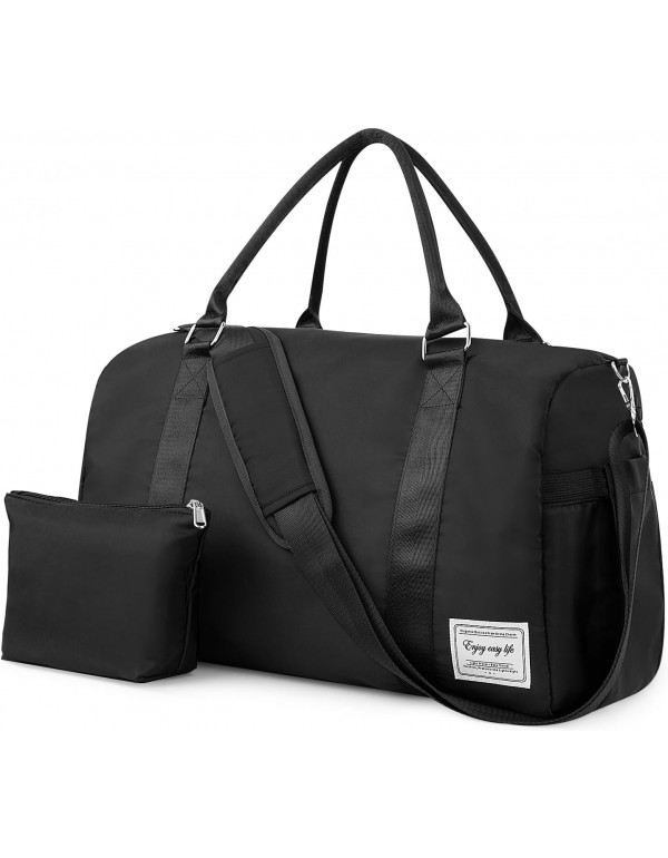 Hanples Gym Bag, Waterproof Travel Bag, Weekender ...