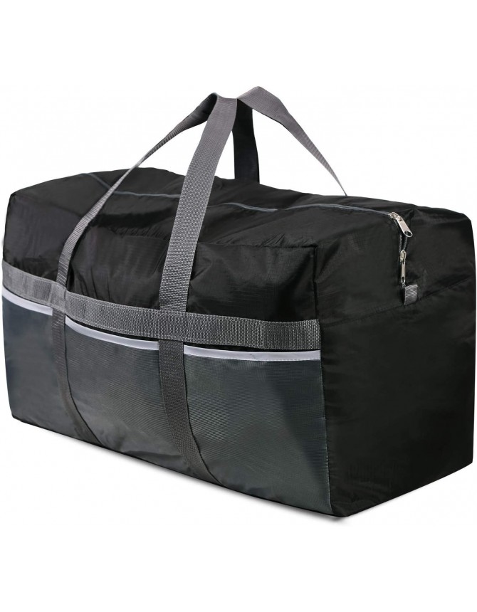 REDCAMP Extra Large Duffle Bag Lightweight, 96L Water Resistant Travel Duffle Bag Foldable for Men Women, Black