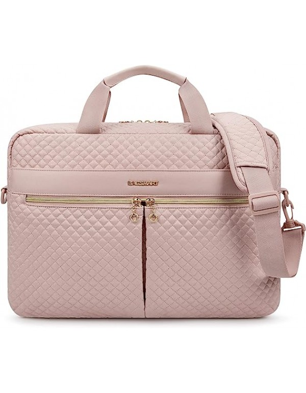 BAGSMART 15.6/17.3 Inch Laptop Bag, Briefcase for Women Large Laptop Case Computer Bag Office Business Travel