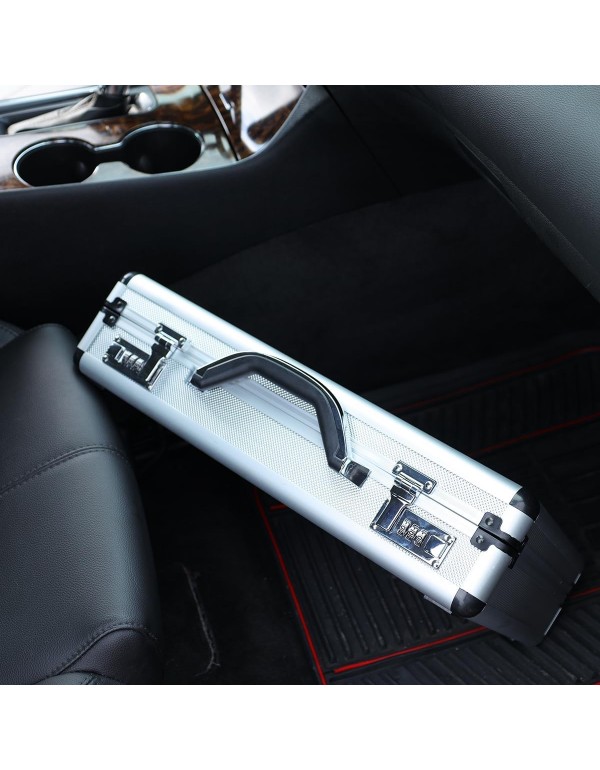 RoadPro SPC-931R 17.5" x 4" x 13" Silver Aluminum Briefcase,Medium